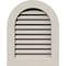 Ekena Millwork Round Top Gable Vent Primed, Functional, Pine Gable Vent w/ 1" x 4" Flat Trim Frame, 16"W x 22"H GVWRT16X2201SFPPI - alternate 1